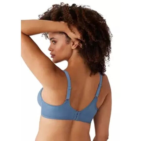Wacoal Basic Beauty Spacer Underwire T-Shirt Bra blue sz 36 DD WL230 - Picture 2 of 7